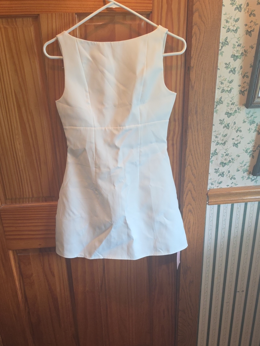 Bngd Mini Summer Dress In White